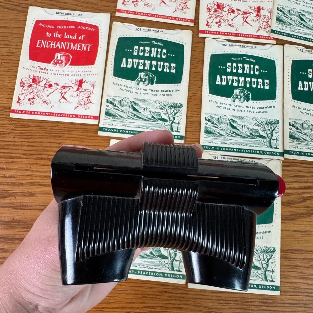 1950's TruVue View Master Circus Thrills Yosemite‎ National Park Scenic Reels
